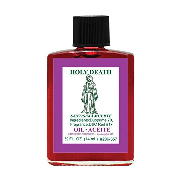 (12Pack) Indio Products Spiritual Anointing Oil- HOLY Death 1/2oz