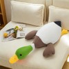 Pasrdqoyp Mallard Duck Plush,Mallard Duck Stuffed Animals, Soft Furry Duck