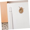 BIUDECO Attractive Dinosaur Pattern Magnetic Clock Fridge Stickers for Easy