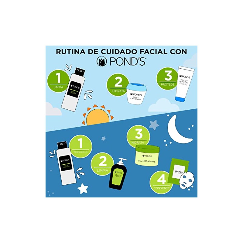 Pond's Agua Micelar DETOX 300 ml