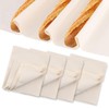 4pcs Bread Proofing Cloth, 29.53x17.72 Inch Cotton Baking Couche Dough