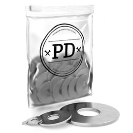 PD® Large Washers M8 (DIN 9021 / ISO 7093) | High Quality A4 V4A Stainless Steel Body Washers | Rustproof Stainless Steel Washers with Large Outer Diameter | Pack of 100