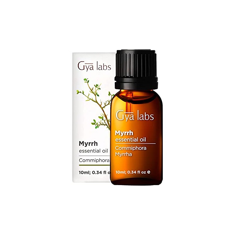 Gya Labs Myrrh Essential Oil for Skin (0.34 fl oz)