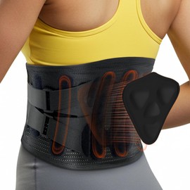 COTOM Back Brace for Women Lower Back Pain Relief, Adjustable Back Lumbar Support, Suitable for Work, Daily Working Out,Sciatica and Scoliosis