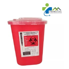 IXION Contenedor Para Residuos Rpbi Punzocortantes 1.8 L
