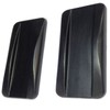 San-S Hikite-kun Sliding Door Pulls, 2 Pieces, Black