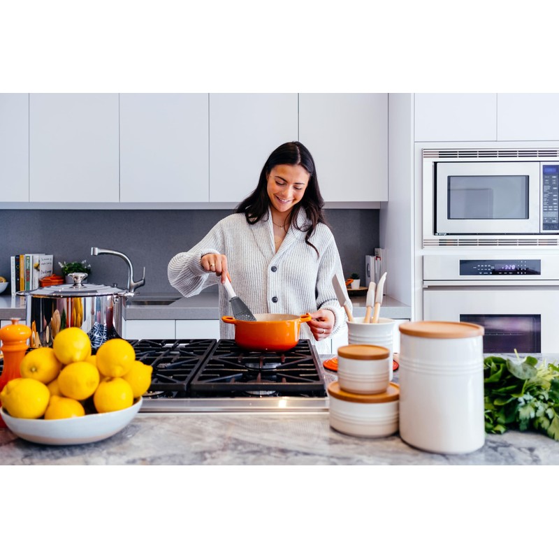 6 in 1 Multifunctional cooking gadgets, 356°F Heat Resistant kitchen