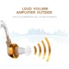 JINGHAO A Pair of Digital Hearing Aid Aids Kit Behind