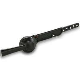 Korky Strongarm Metal Toilet Handle and Lever - Universal to Fit Front, Angled, Side, Left, and Right Mount Toilets - Matte Black, Simple Style, 6034BP