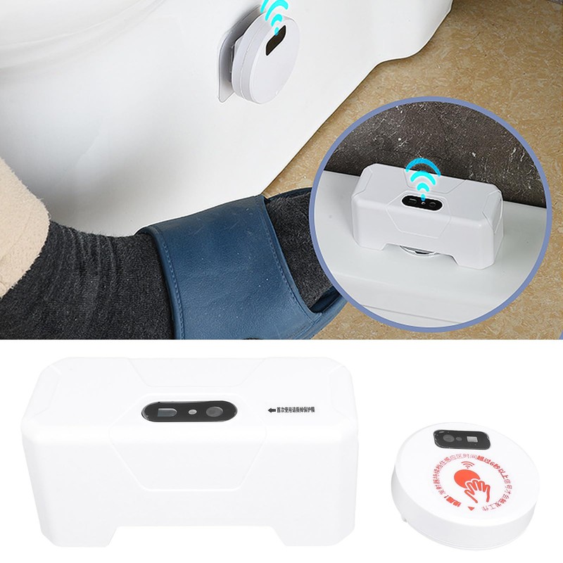 Automatic Touchless Toilet Flush Kit with 20cm Infrared Sensor, USB