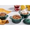 Le Creuset Stoneware Mini Round Cocotte, 8 oz., Palm
