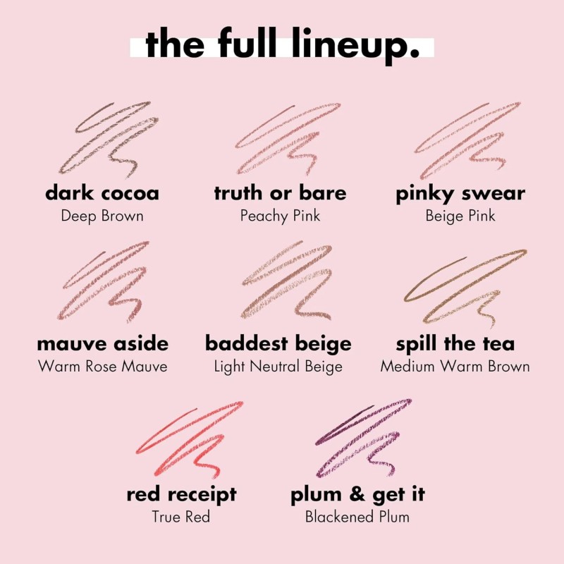e.l.f. Cream Glide Lip Liner in Truth or Bare, Vegan