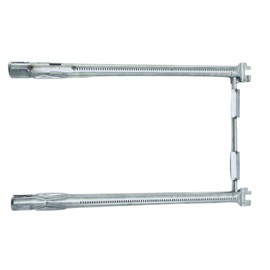 Firsgrill Professional Replacement for Weber Spirit I & II 200 Series Spirit E-210 E-220 Spirit S-210, S-220 Burner Flame Cooking Grills (2 Burners 18" 69785)