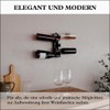 LUFLIPS - Metal Wine Rack, Original and Elegant Design, Stackable.