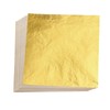 100pcs Gold Leaf Sheets,Gold Foil Sheets,Imitation Gold Leaf Gold Foil