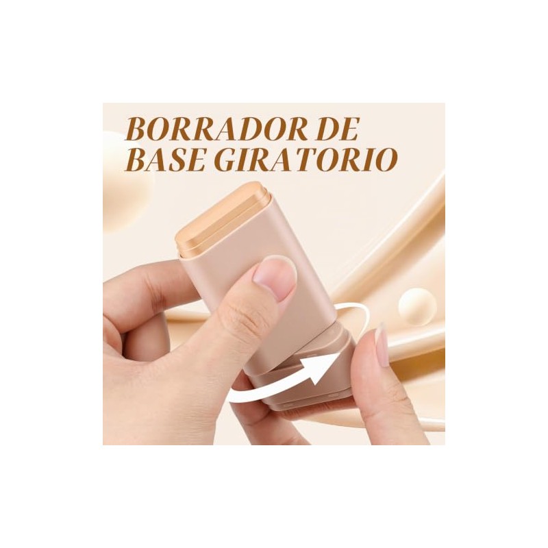 Base de Maquillaje en Barra con Brocha, Base de Maquillaje