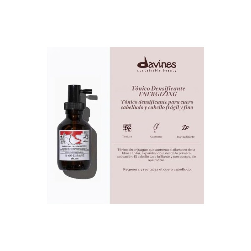Davines Energizing Thickening Tonic | Ténico densificante de cabello fino|100