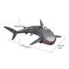 Remote Control Shark Toy 2.4GHZ RC Simulation Shark Toy for