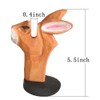 TXXMA Wood Eyeglass Stand Handmade Carved Spectacle Holder Sunglass Holder