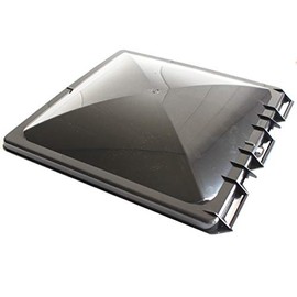 X-Haibei RV Roof Vent Lid Cover Replacment Plastic 13x13x2 inches for Camper Trailer (Black)