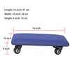 Btibpse Roller Seat 360 Degree Rotating Low Stool with Wheel