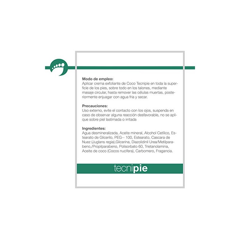 Tecnipie Exfoliante de Coco Remueve Células Muertas 150gr