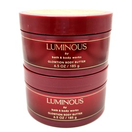 2 LUMINOUS GLOWTION BATH BODY BUTTER 6.5 OZ