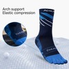 AONIJIE Toe Socks for Men and Women Athletic Hiking Coolmax