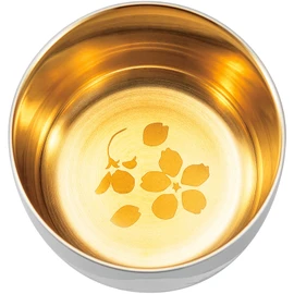 Yokoyama EJG-400 Japanese 3.4 fl oz (100 ml) Warm Guinaku Guinaku Red Fuji Inner Gold Plated (Cherry Blossom Pattern) 1PC