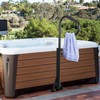 600LBS Capacity Hot Tub Handrail 56" H Safety Handrail Pivots