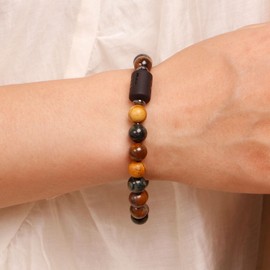 Sagittarius Healing BraceletS for Women 8mm Zodiac Natural Bead 12 Constellation Bracelets Men Stone Bracelet Crystal Beaded Bracelets Gemstone Bracelets Taurus Birthstone Gifts for Women