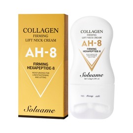 AH-8 Firming Neck Cream, Collagen Neck Cream for Tightening and Firming, Neck Tightening Cream, Moisturizing, Skin Care for Women and Men, Day & Night Use, 120g