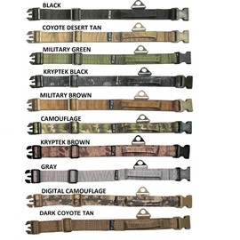 FDC Heavy Duty Tactical Military Army Dog Collars Handle Width 1.5in Plastic Buckle Medium Large M, L, XL, XXL (L: Neck 14" - 16", Military Brown)