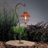 YAKii 2 Pack Solar Lantern Hanging Waterproof Outdoor Metal Solar