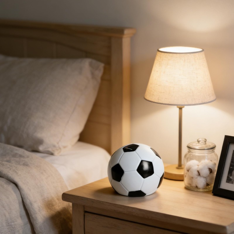 Soccer Piggy Bank, PVC Coin Bank, Shatterproof Money Bank(Small)