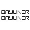 2pcs Vinyl Bayliner Decal Replacement for Bayliner Boat Outboard Motor