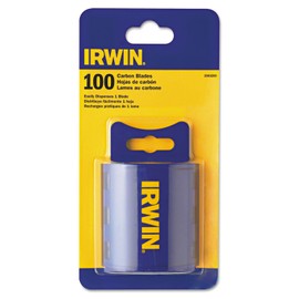 IRWIN 2083200 Utility Knife Traditional Replacement Blades, 100 Pack