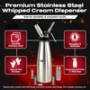 Chef Master (1 Pint / 0.5 Liter) Stainless Steel Whipped