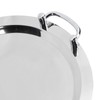 Stainless Steel Buffet Plate Bright Mirror Finish Serving Tray with