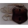 Port Authority Police (NY/NJ) Officer's Badge Recessed Cut-Out Neck Hanger