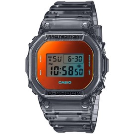 Casio DW-5600 BEACH TIME LAPSE Wristwatch, Limited Model: BEACH TIME LAPSE SERIES (Gray Skeleton), Bracelet Type