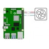 1Pcs Raspberry Pi PWM Controllable Fan,Raspberry Pi Speed Control Fan，Raspberry