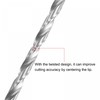 sourcing map HSS(High Speed Steel) Extra Long Twist Drill Bits,