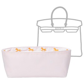 Horse Pattern Hermes Bag-In Bag All 5 Types (Orange, Birkin 25)