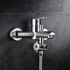 Shower Head T Adapter 3 Way Splitter Valve Diverter for
