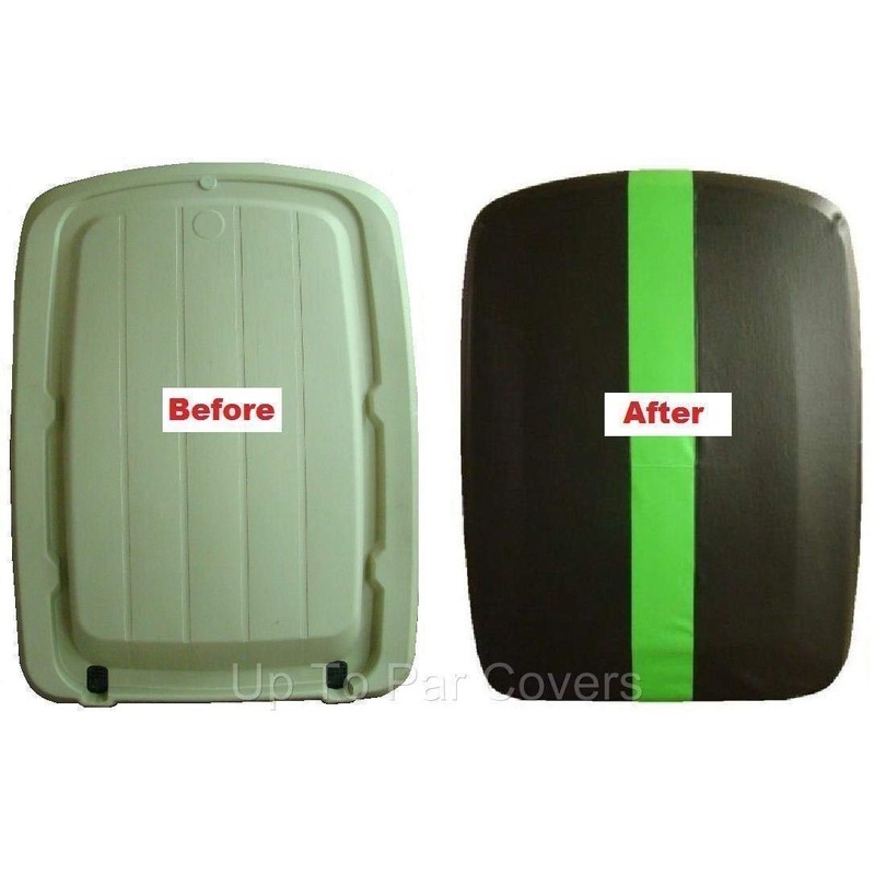 Golf Cart Canopy Cover (1 Stripe) (Choose Model Cart)