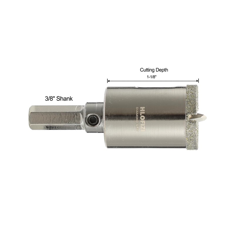 HLOFIZI 3/4 Inch Diamond Hole Saw Tile Hole Saw for