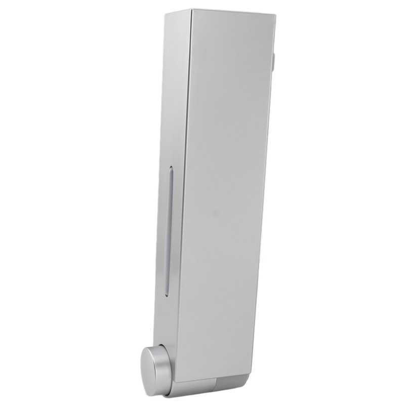 Manual Press Wall Mount Soap Dispenser Refillable Space Saving Shower