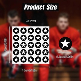 200pcs Football Helmet Stickers, Premium Star Helmet Stickers Self Adhesive Rugby Helmet Stickers Football Helmet Stickers Award Decals for Rugby Baseball Softball Hockey(White)