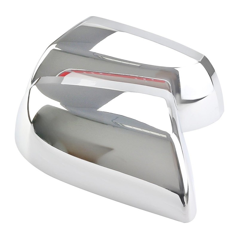 AUCERAMIC Chrome Mirror Covers Caps Fit for 2007-2019 Toyota Tundra